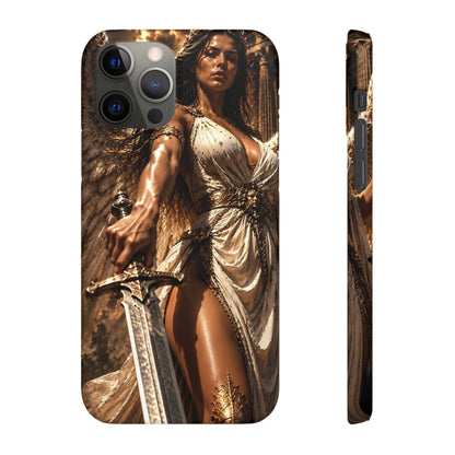 Warrior Goddess Phone Case — Fantasy Art Snap Case