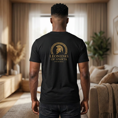 Spartan Warrior T-Shirt  'Leonidas of Sparta' Graphic Tee