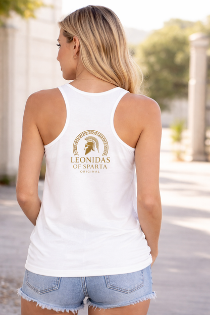 Spartan Helmet & Roses Tank Top (UK)