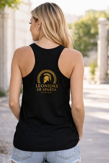 Spartan Helmet & Roses Tank Top (UK)