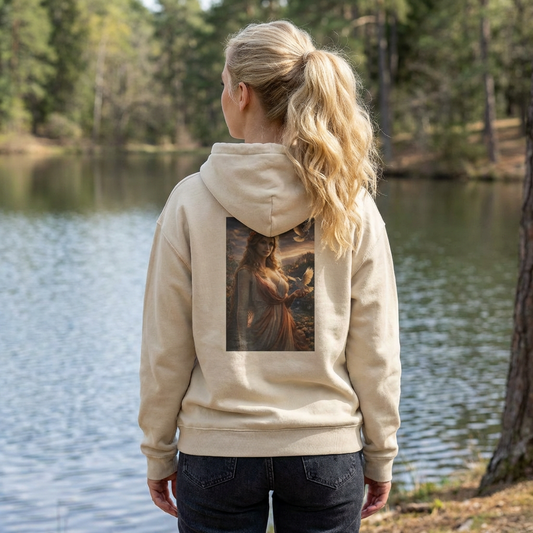 Aphrodite Goddess of Love Hoodie — Mythology-Inspired Women's/Unisex Sweatshirt