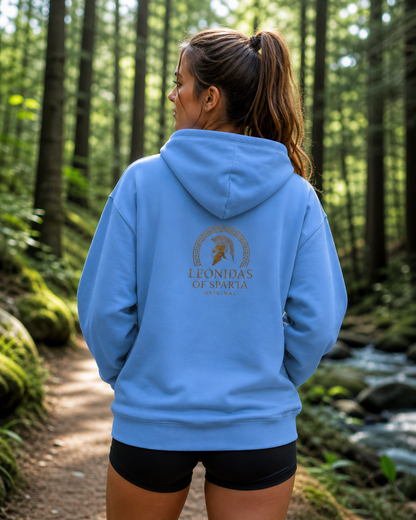 Victory Angel Hoodie — Leonidas of Sparta Winged Warrior Graphic Sweatshirt