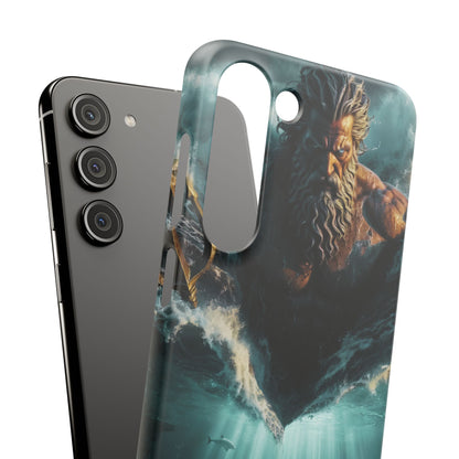 poseidon God Phone Case – Mythic Triton Ocean iPhone Snap Case