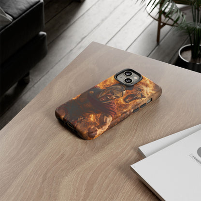 Spartan Lion Phone Case – Fierce Warrior Armor iPhone Case