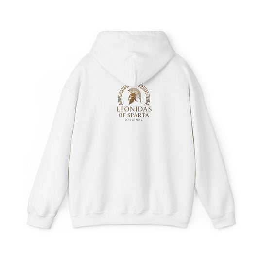 Spartan Warrior Hoodie – Leonidas of Sparta Battle Graphic Sweatshirt