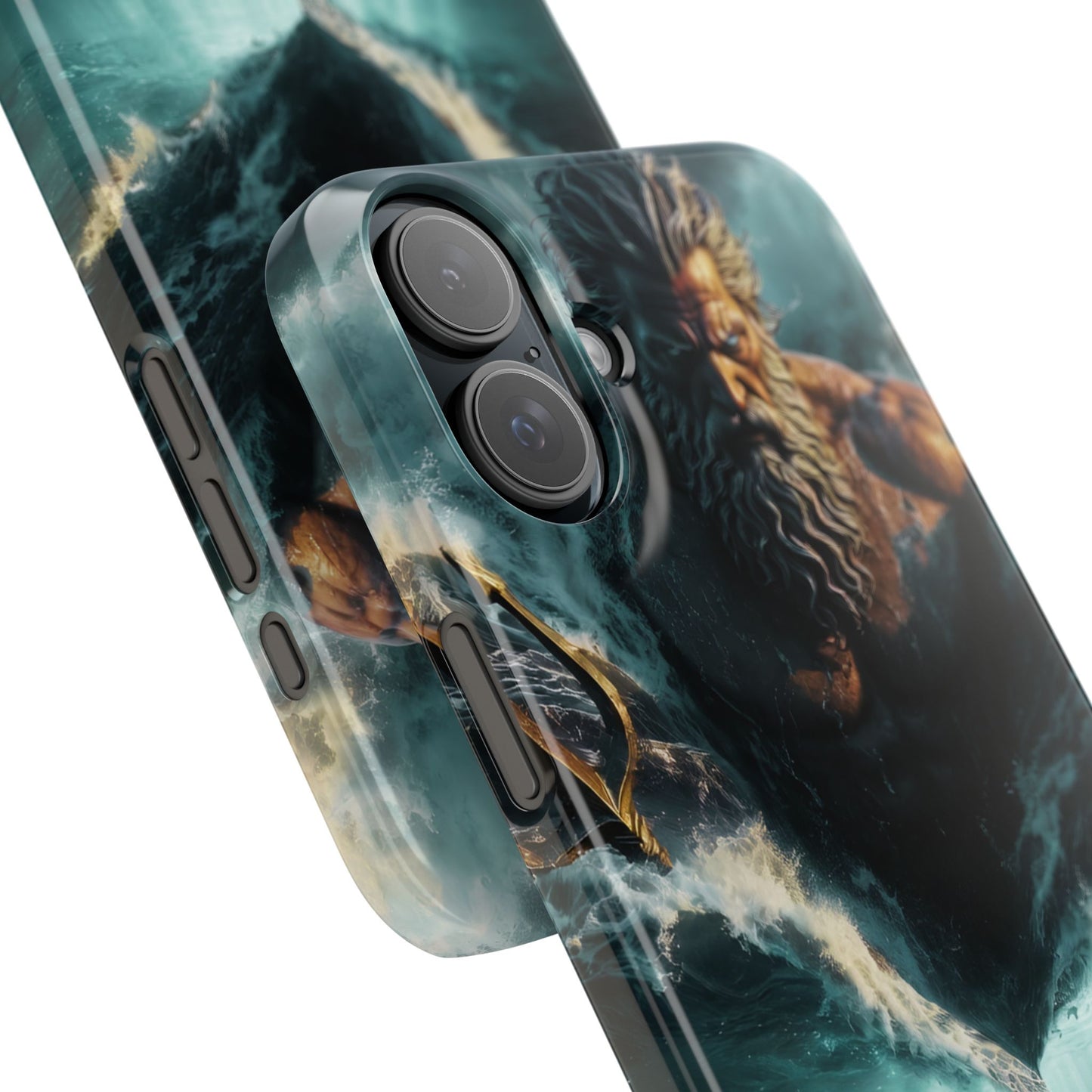 poseidon God Phone Case – Mythic Triton Ocean iPhone Snap Case