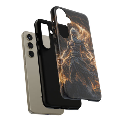 Mythic Thunder God Phone Case — Lightning Warrior Tough Protective Cover