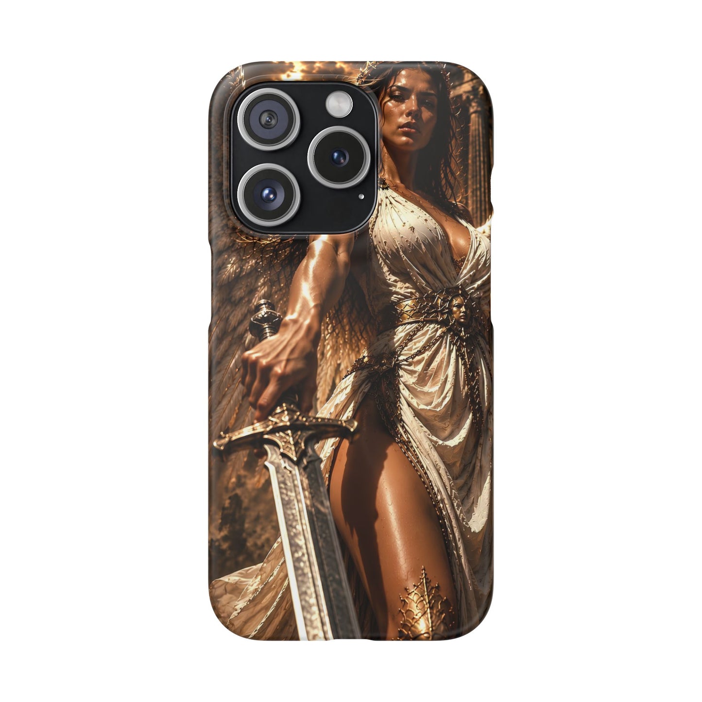 Warrior Goddess Phone Case — Fantasy Art Snap Case