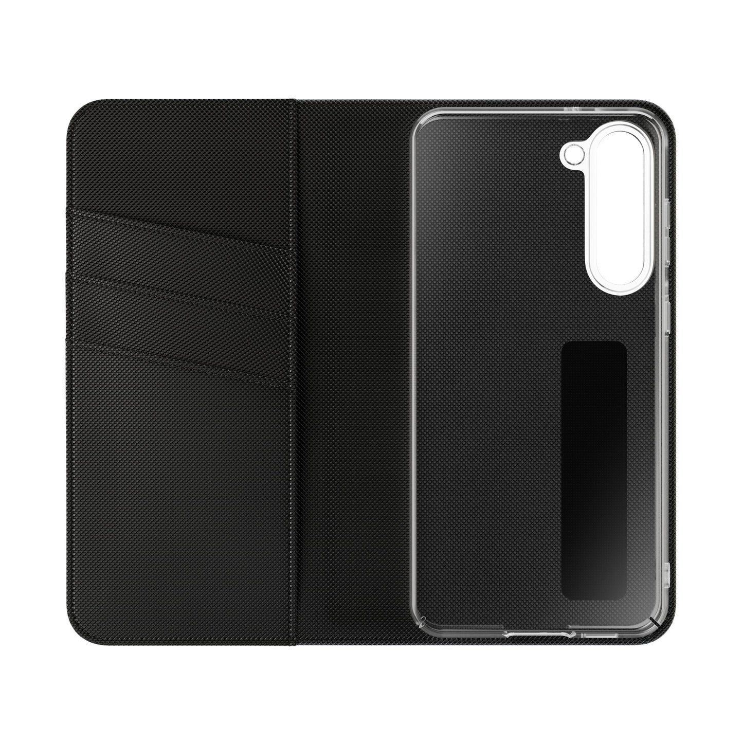 Spartan Warrior Flip Phone Case - Leather Wallet Folio with Red Cape Battle Design