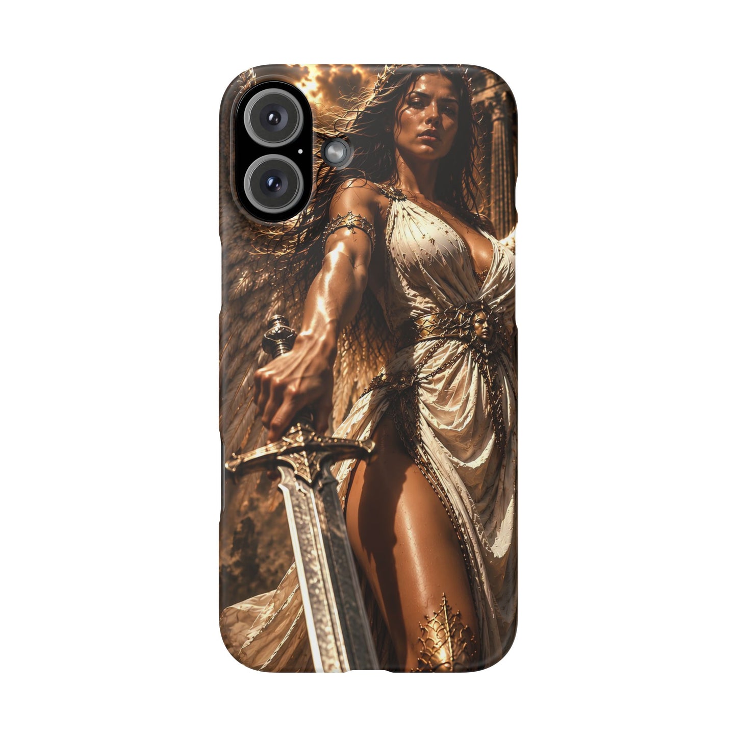 Warrior Goddess Phone Case — Fantasy Art Snap Case
