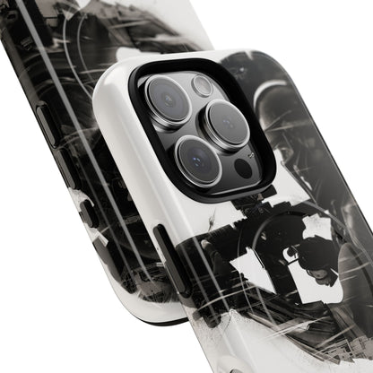 Tough Magnetic Case — Tactical Soldier Silhouette iPhone Cover