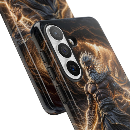 Mythic Thunder God Phone Case — Lightning Warrior Tough Protective Cover