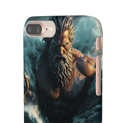 poseidon God Phone Case – Mythic Triton Ocean iPhone Snap Case