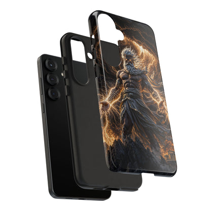 Mythic Thunder God Phone Case — Lightning Warrior Tough Protective Cover