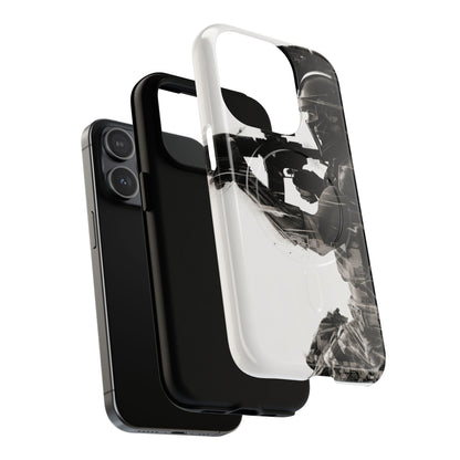 Tough Magnetic Case — Tactical Soldier Silhouette iPhone Cover