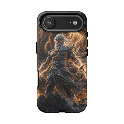 Mythic Thunder God Phone Case — Lightning Warrior Tough Protective Cover