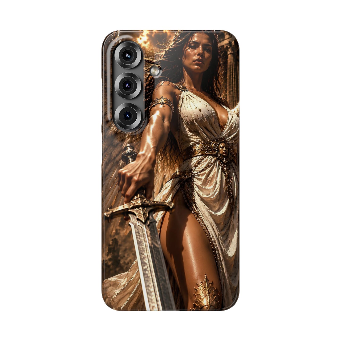 Warrior Goddess Phone Case — Fantasy Art Snap Case