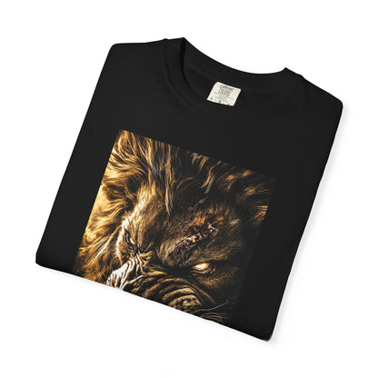 Majestic Roar Lion Graphic T-Shirt