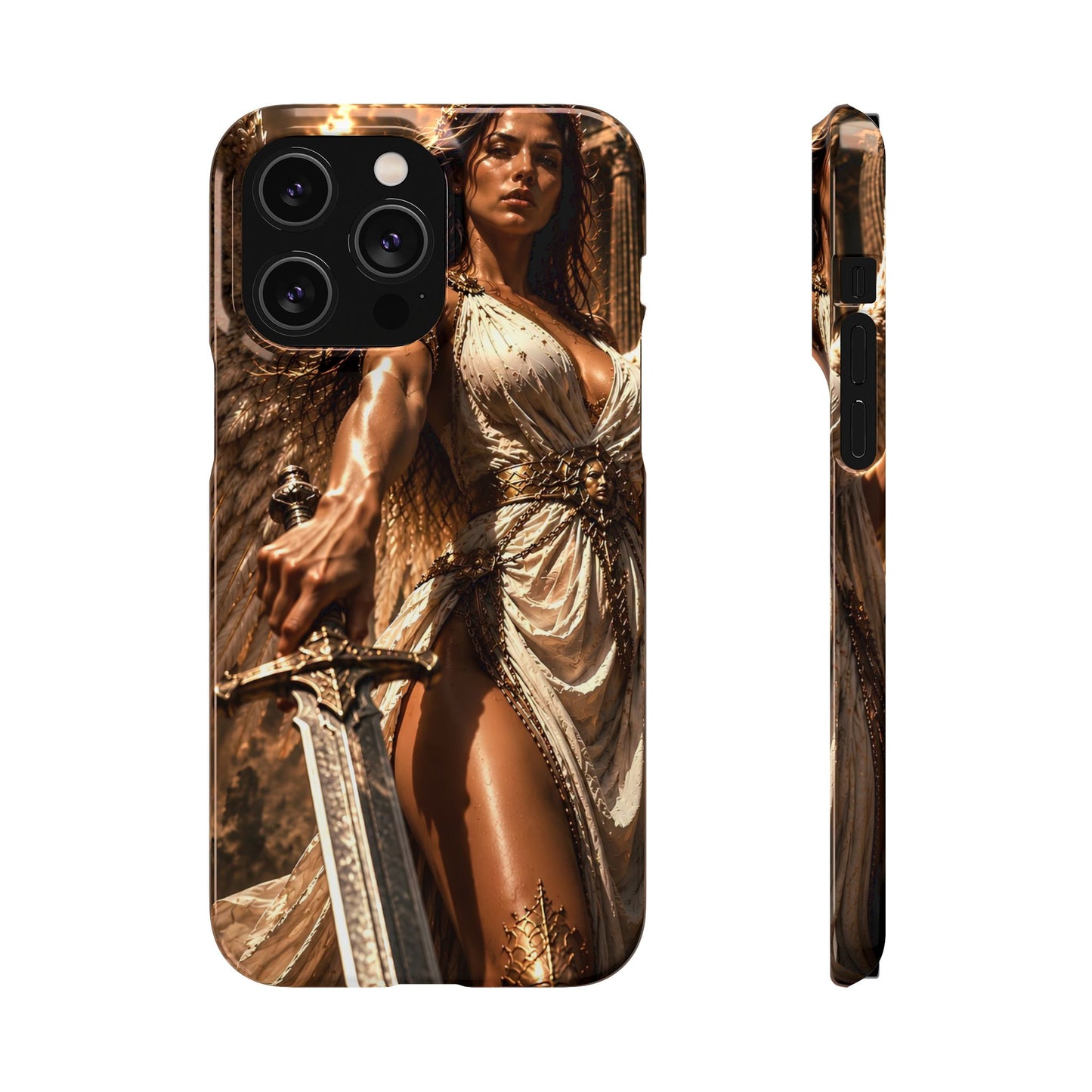 Warrior Goddess Phone Case — Fantasy Art Snap Case