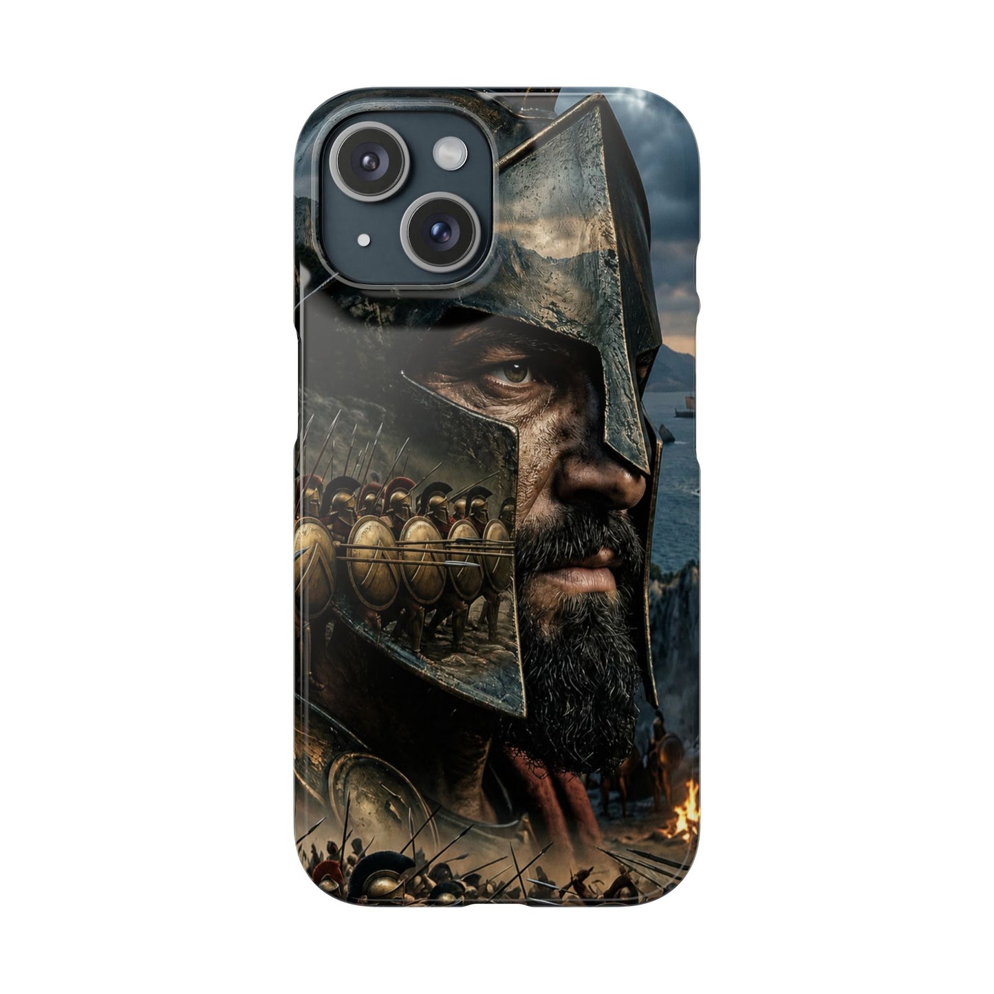 WARRIOR'S GAZE PHONE CASE