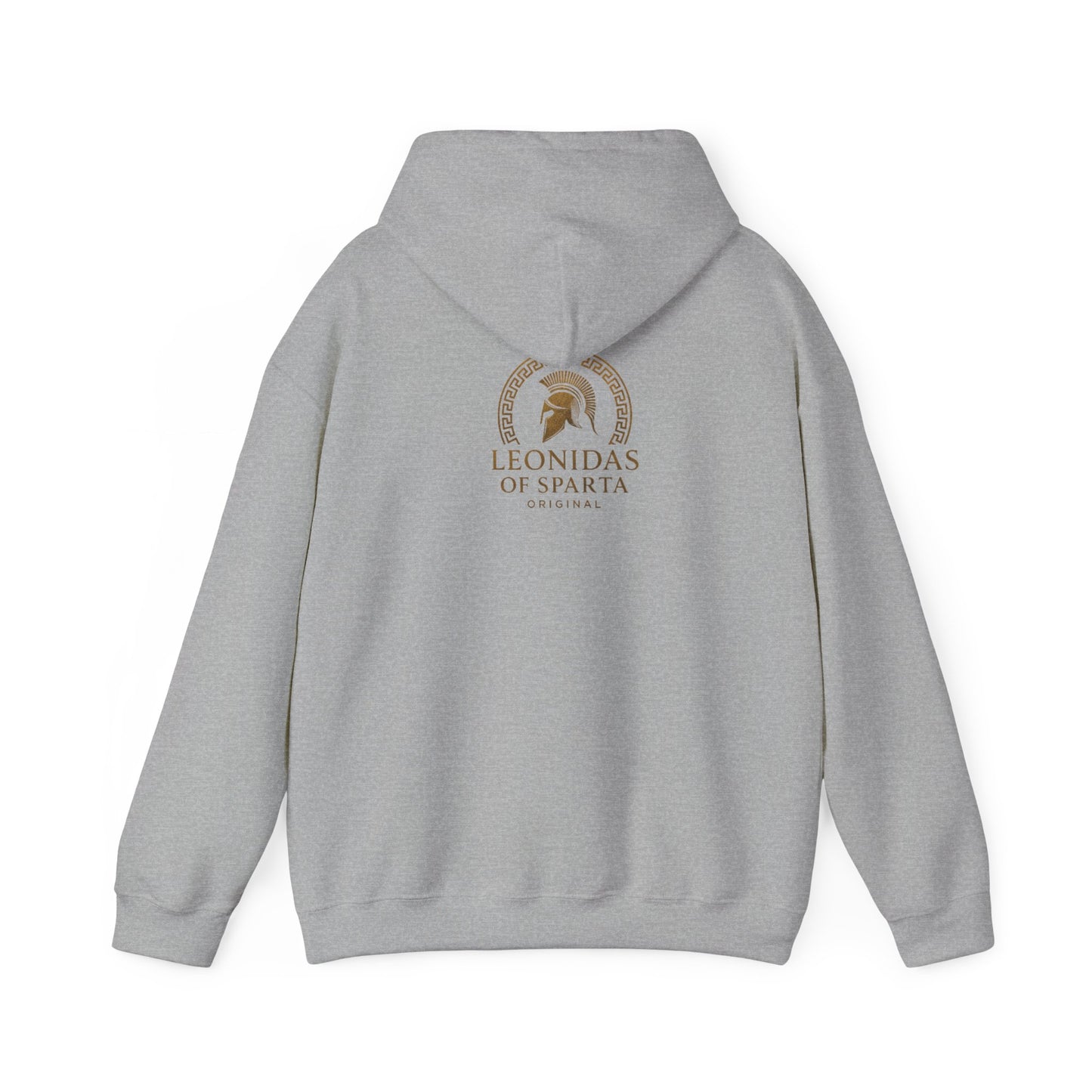 Spartan Warrior Hoodie – Leonidas of Sparta Battle Graphic Sweatshirt