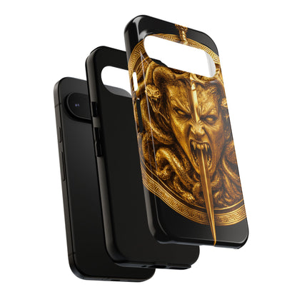 Phone Case — Gold Medusa Dagger Armor iPhone Cover