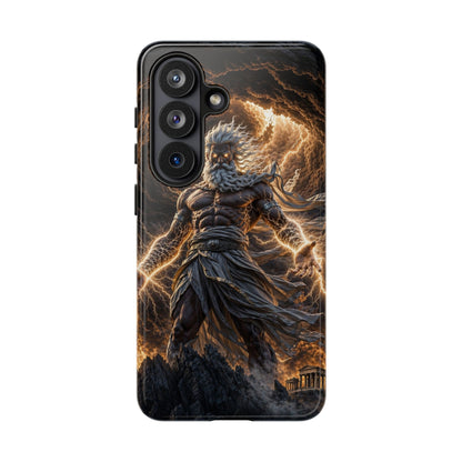 Mythic Thunder God Phone Case — Lightning Warrior Tough Protective Cover
