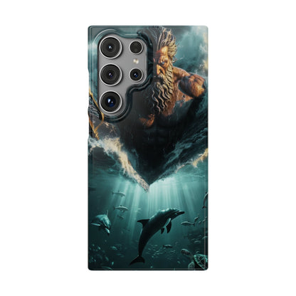 poseidon God Phone Case – Mythic Triton Ocean iPhone Snap Case