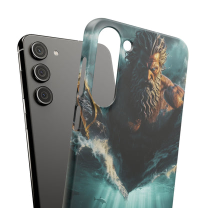 poseidon God Phone Case – Mythic Triton Ocean iPhone Snap Case
