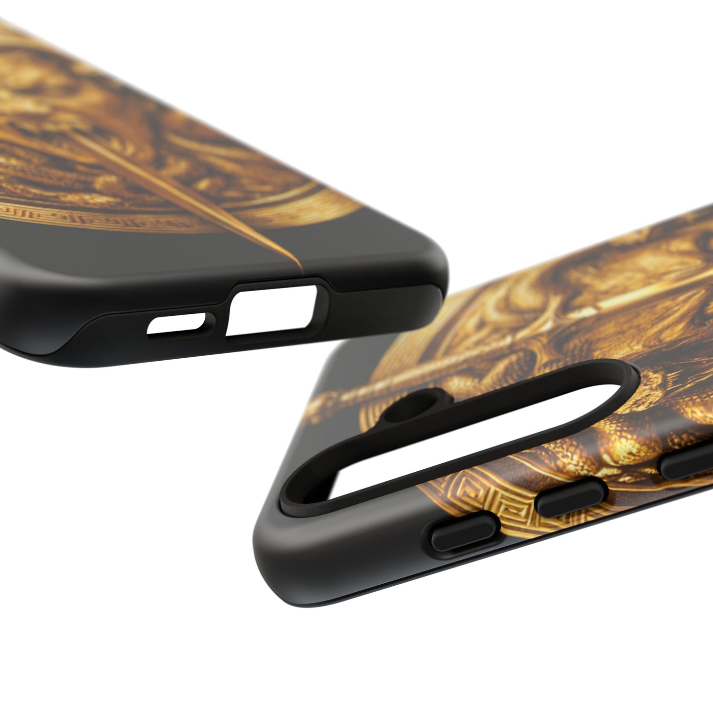 Phone Case — Gold Medusa Dagger Armor iPhone Cover
