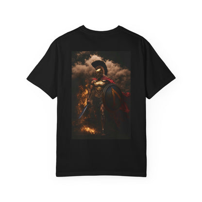 Spartan Warrior Graphic T-Shirt