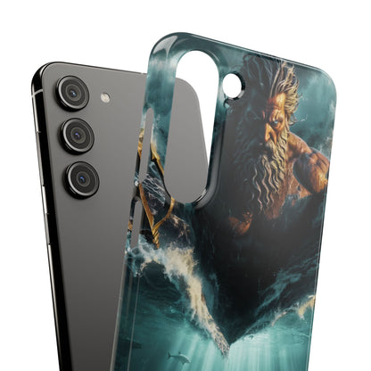 poseidon God Phone Case – Mythic Triton Ocean iPhone Snap Case
