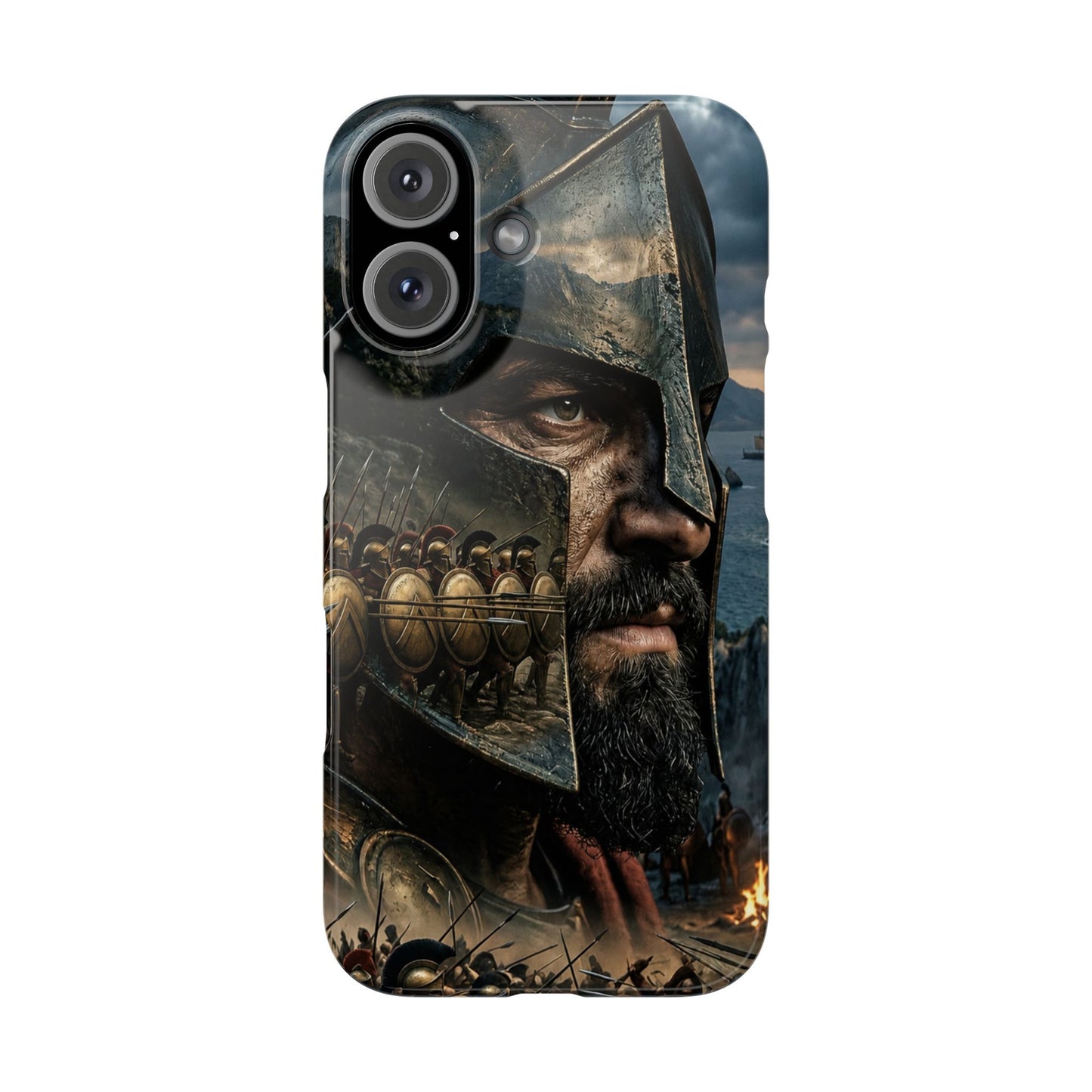 WARRIOR'S GAZE PHONE CASE