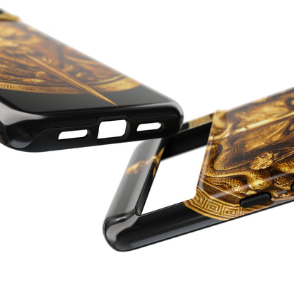 Phone Case — Gold Medusa Dagger Armor iPhone Cover