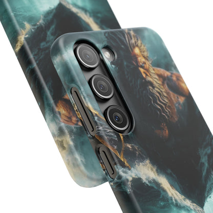 poseidon God Phone Case – Mythic Triton Ocean iPhone Snap Case