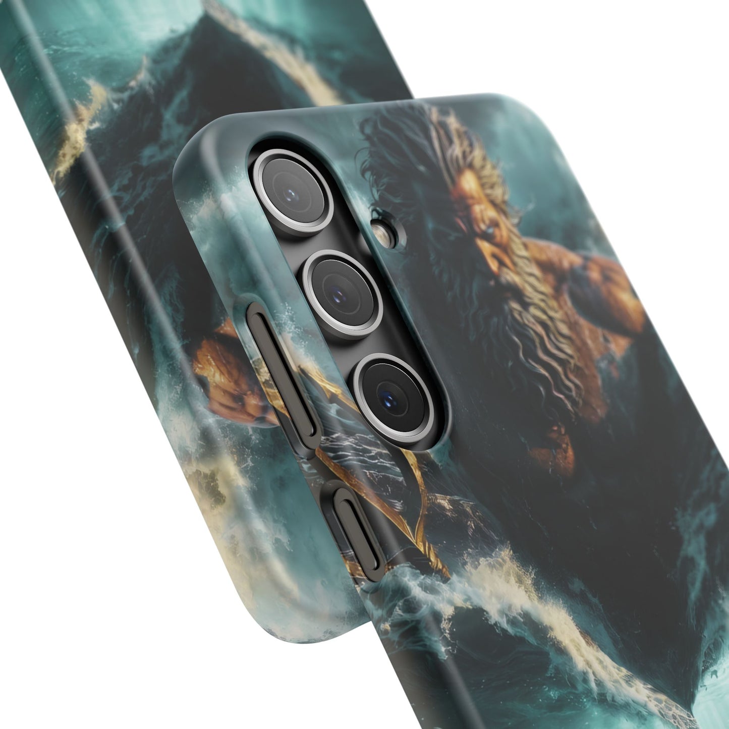 poseidon God Phone Case – Mythic Triton Ocean iPhone Snap Case
