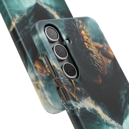 poseidon God Phone Case – Mythic Triton Ocean iPhone Snap Case