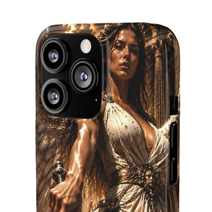 Warrior Goddess Phone Case — Fantasy Art Snap Case