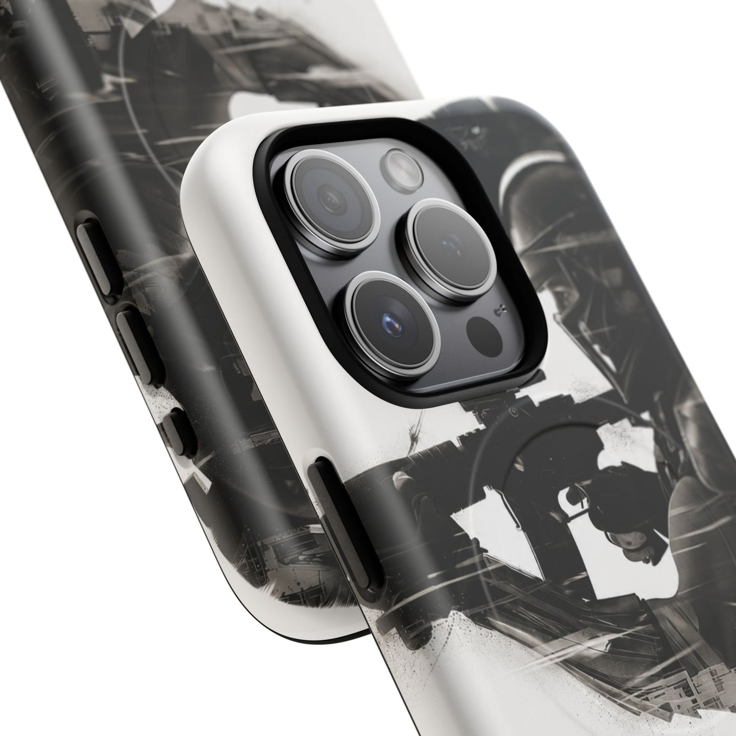 Tough Magnetic Case — Tactical Soldier Silhouette iPhone Cover