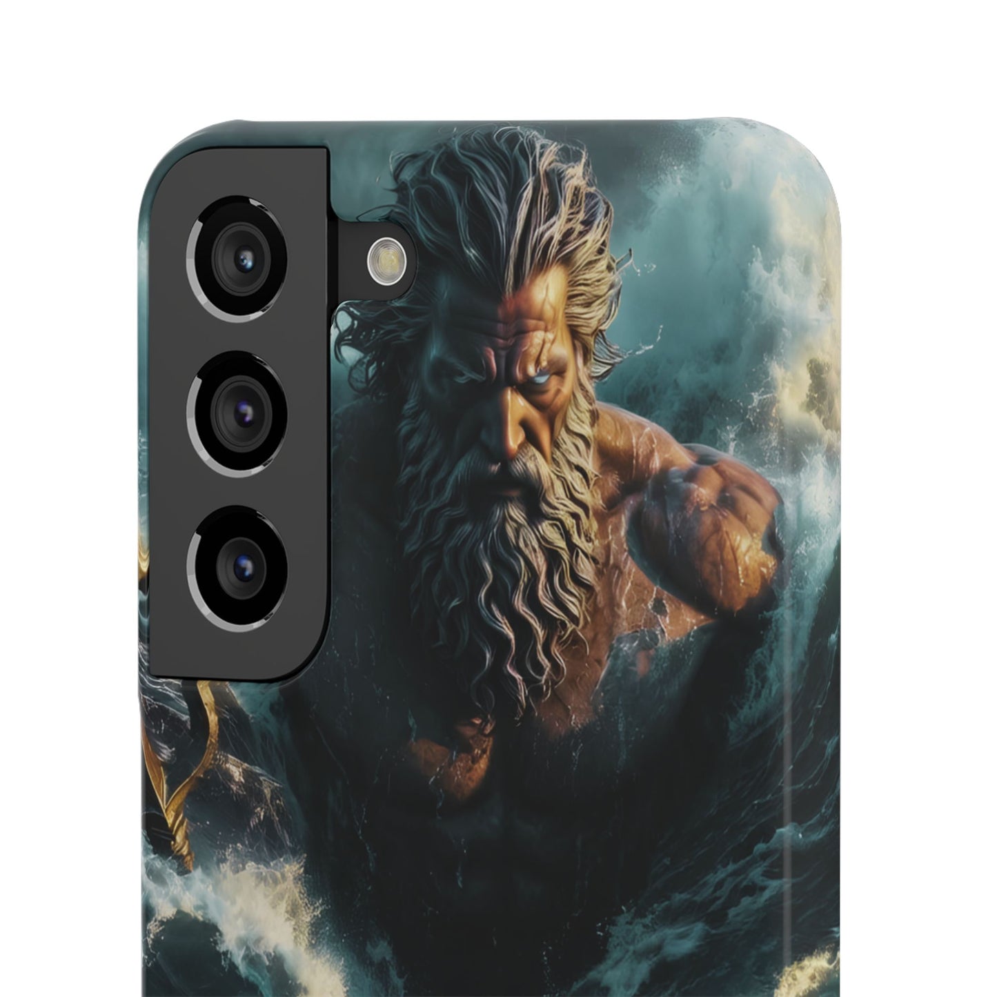 poseidon God Phone Case – Mythic Triton Ocean iPhone Snap Case