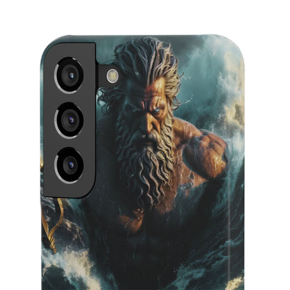 poseidon God Phone Case – Mythic Triton Ocean iPhone Snap Case