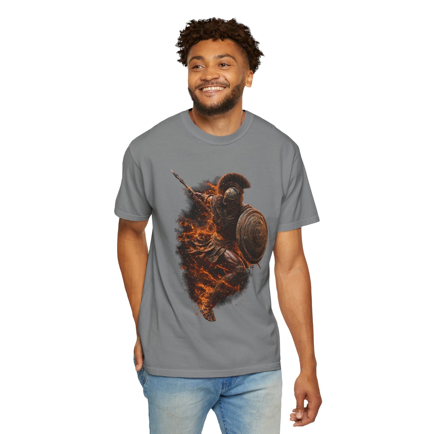 Spartan Warrior Battle T-Shirt
