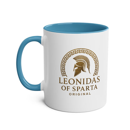 Leonidas Lion Roar Mug — Two-Tone 11oz Coffee Cup
