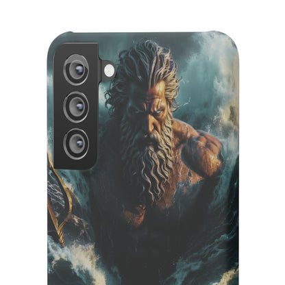 poseidon God Phone Case – Mythic Triton Ocean iPhone Snap Case
