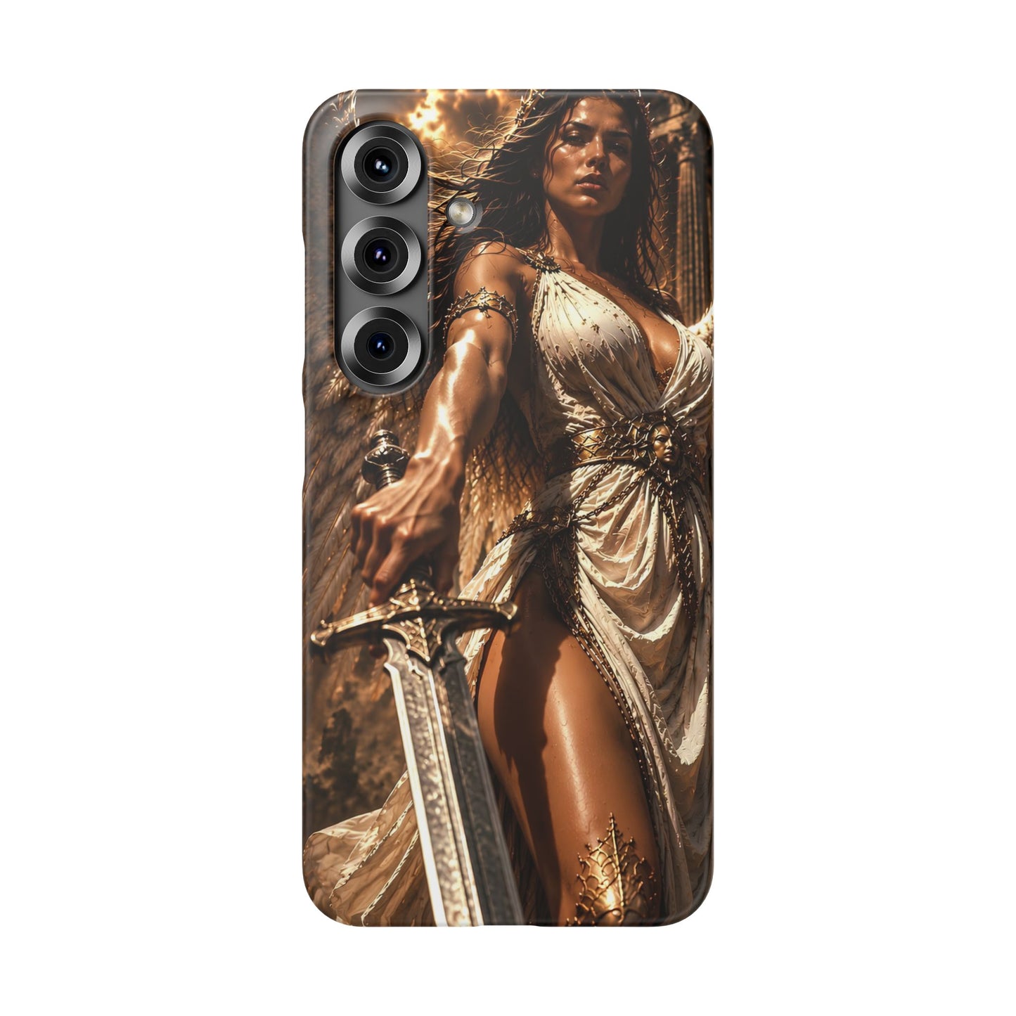 Warrior Goddess Phone Case — Fantasy Art Snap Case