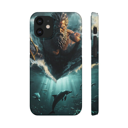 poseidon God Phone Case – Mythic Triton Ocean iPhone Snap Case