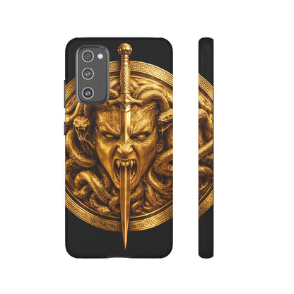 Phone Case — Gold Medusa Dagger Armor iPhone Cover
