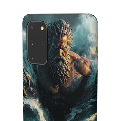poseidon God Phone Case – Mythic Triton Ocean iPhone Snap Case