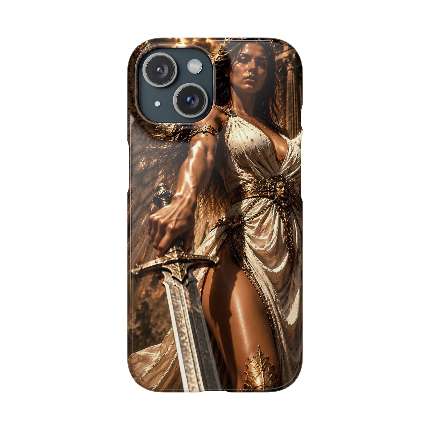 Warrior Goddess Phone Case — Fantasy Art Snap Case