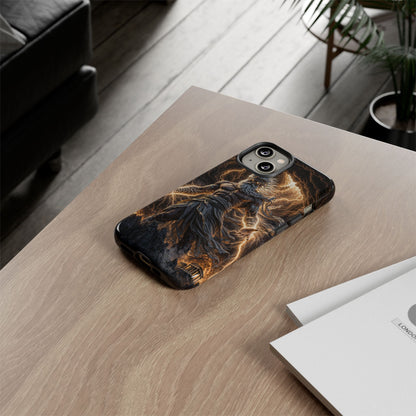 Mythic Thunder God Phone Case — Lightning Warrior Tough Protective Cover